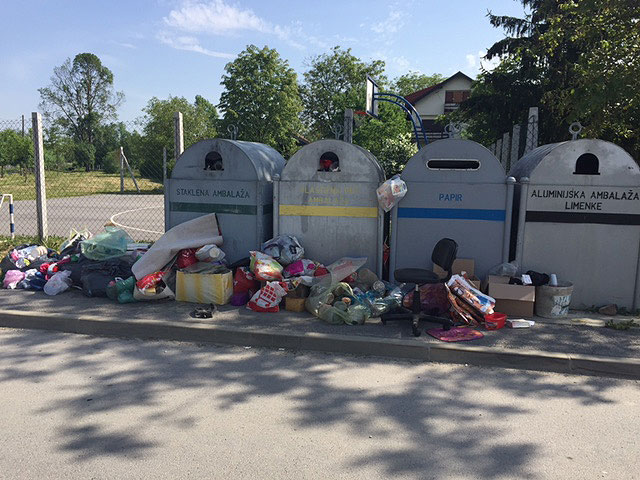 OBAVIJEST – nepropisno odlaganje otpada na javnim površinama