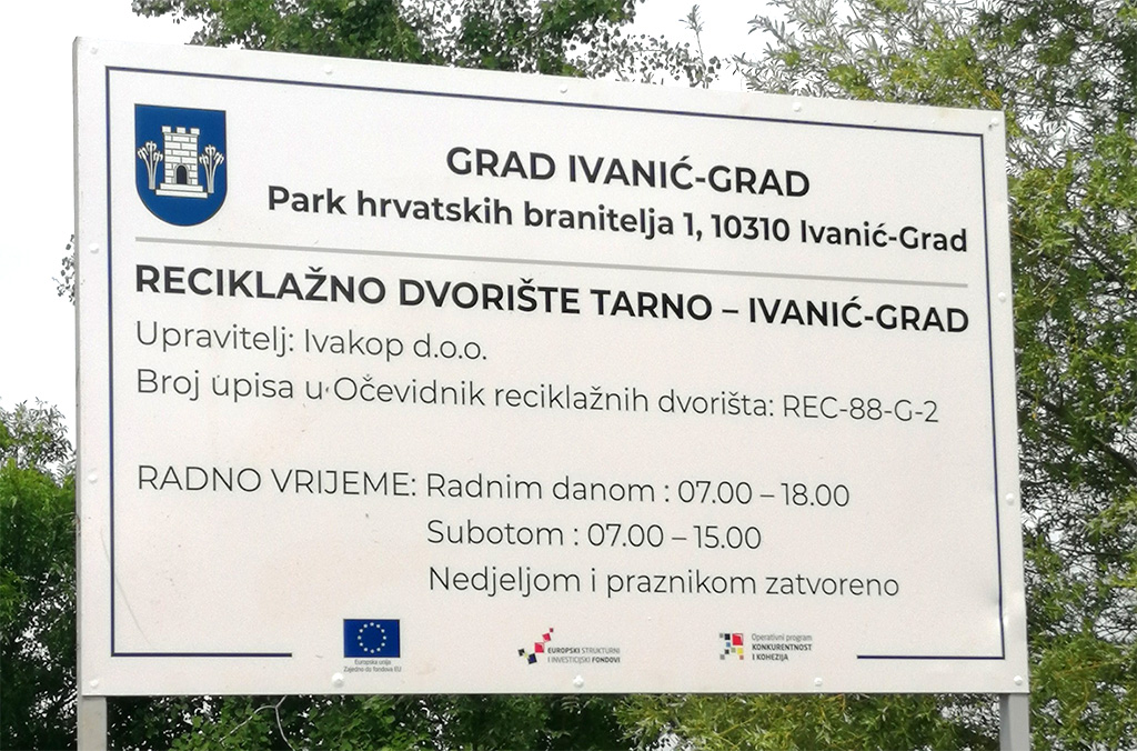 U sklopu dana otvorenih vrata službeno otvaranje novog reciklažnog dvorišta Tarno