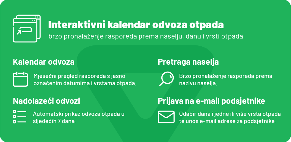 Ivakop - Interaktivni kalendar odvoza otpada Naslovna